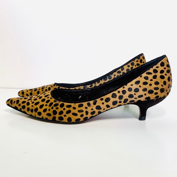 cheetah print kitten heels